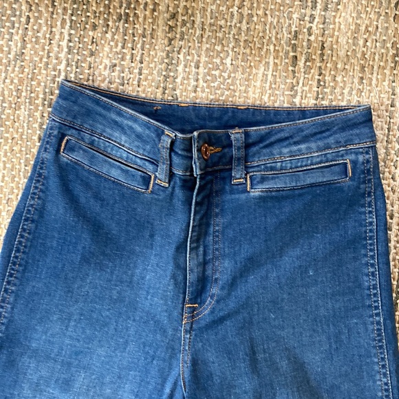 High Rise Wide Leg Jeans 4 - Picture 2 of 5